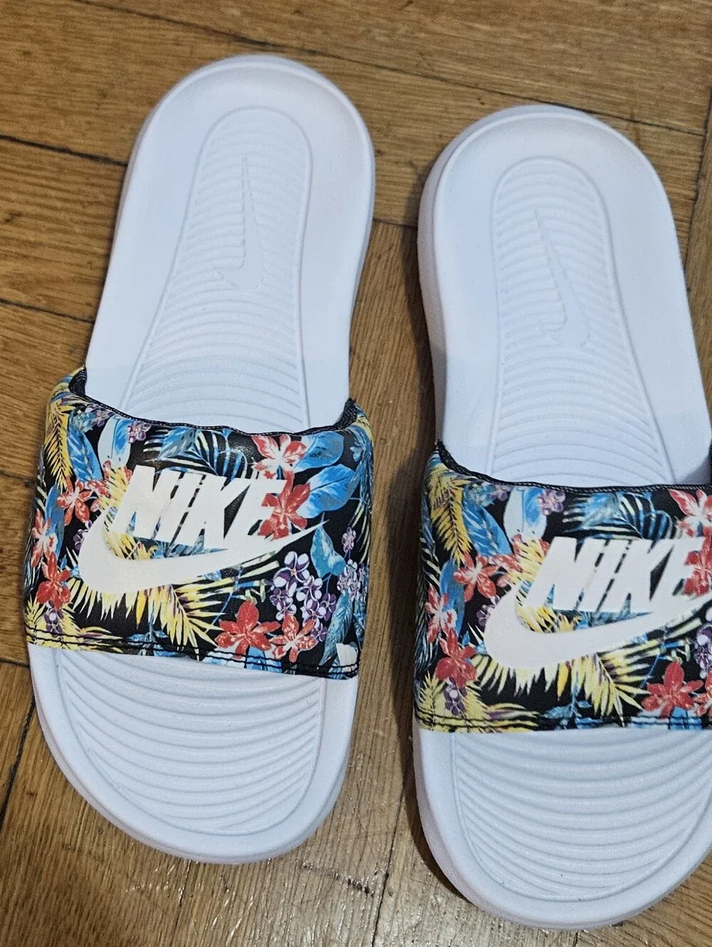 Nike Kids' Tropical Floral Slides